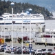 BC Ferries vessel approaching dock