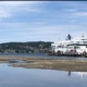 Ferry at gulf island terminal