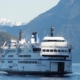 Queen of Oak Bay on the water
